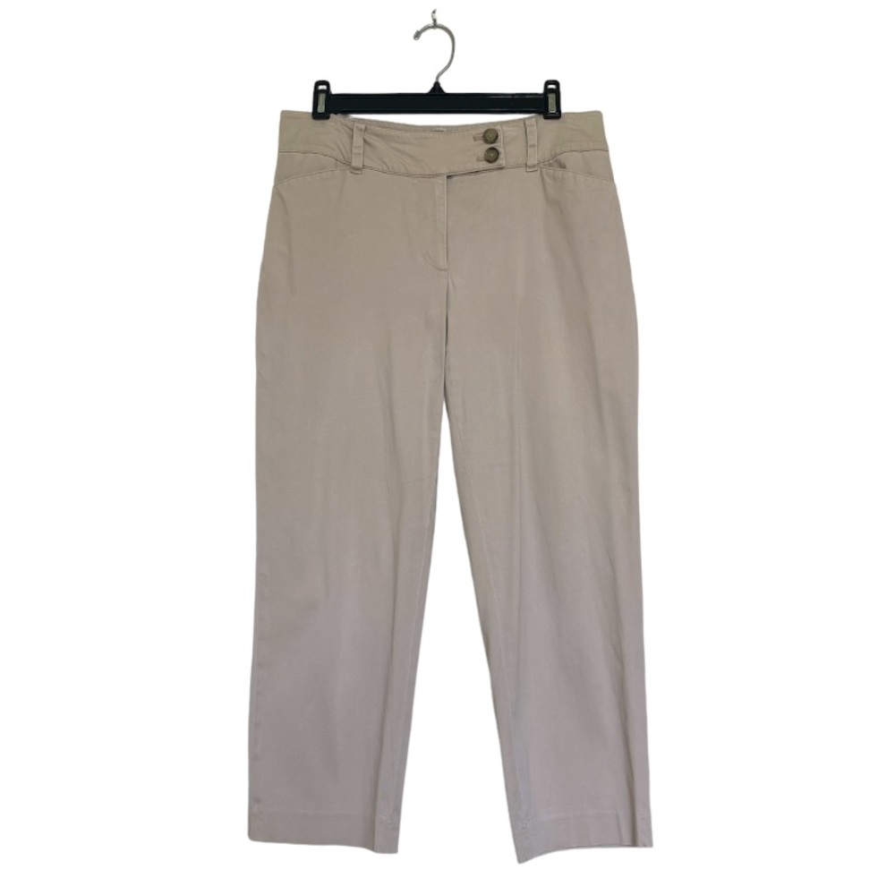 Ann Taylor Women’s Tan Pant (Curvy Fit) Size 6 Neutral Classic Chic Business